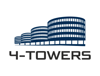 4-Towers logo design by aldesign