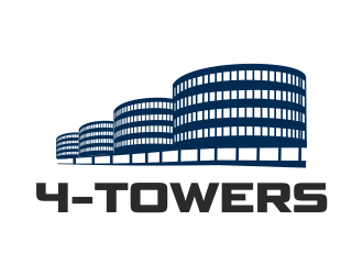 4-Towers logo design by aldesign
