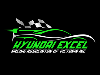 Hyundai Excel Racing Associaton of Victoria Inc logo design by Optimus