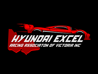 Hyundai Excel Racing Associaton of Victoria Inc logo design by Optimus