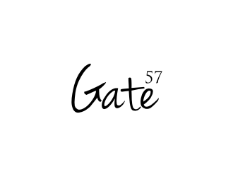 Gate 57 logo design by Landung