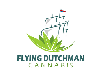 Flying Dutchman Cannabis logo design by haze