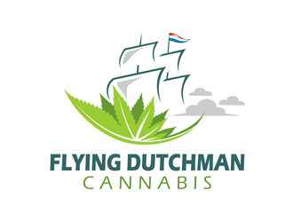 Flying Dutchman Cannabis logo design by haze
