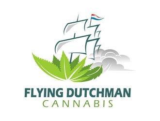 Flying Dutchman Cannabis logo design by haze