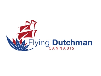 Flying Dutchman Cannabis logo design by DreamLogoDesign