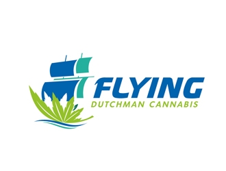 Flying Dutchman Cannabis logo design by DreamLogoDesign