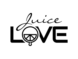 JUICE LOVE logo design by SmartTaste