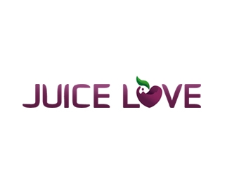 JUICE LOVE logo design by nikkl