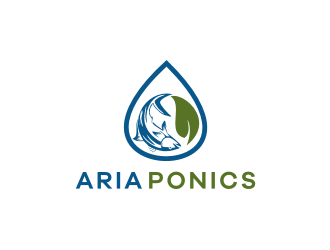 Ariaponics logo design by aflah