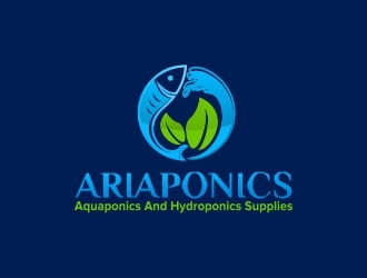 Ariaponics logo design by amar_mboiss