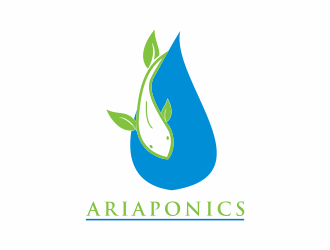 Ariaponics logo design by Mahrein