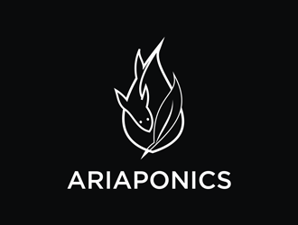 Ariaponics logo design by EkoBooM