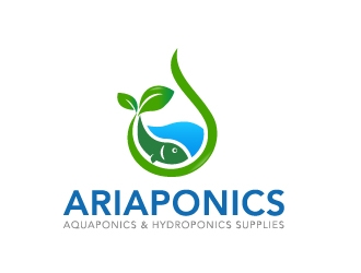 Ariaponics logo design by samueljho
