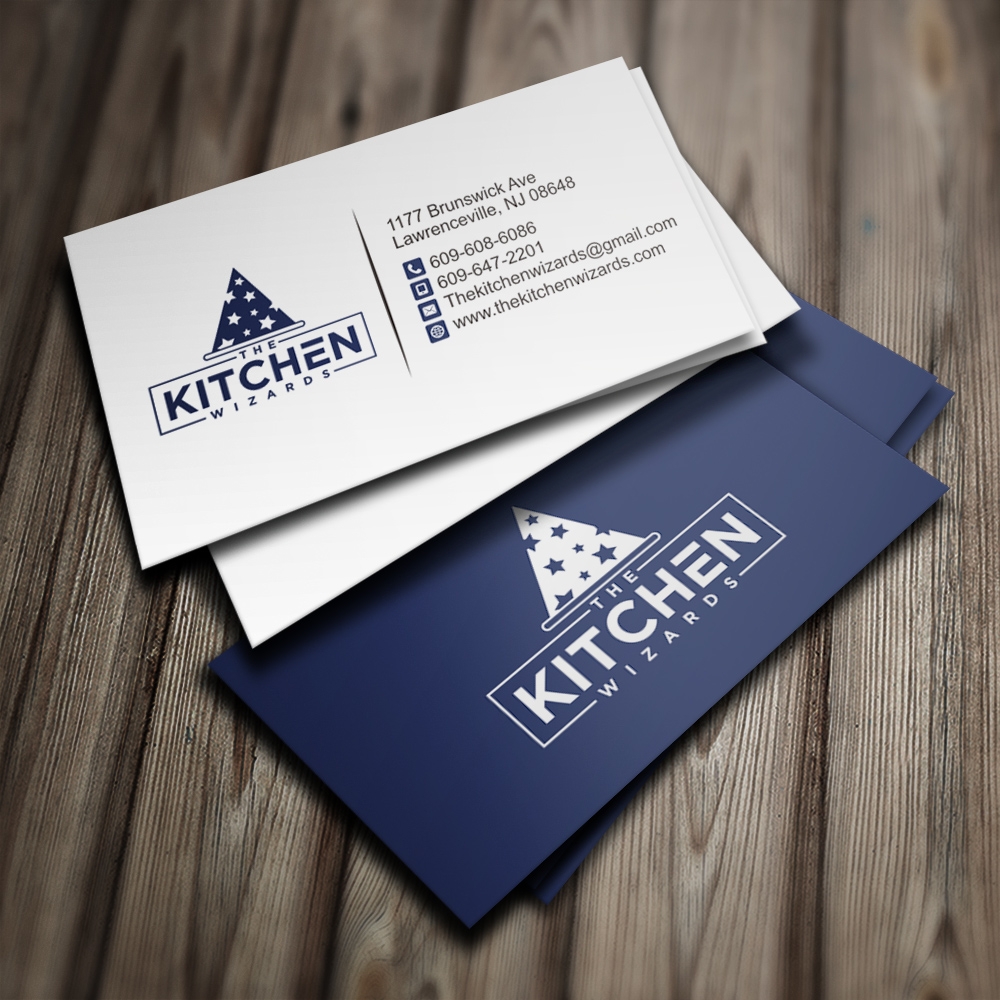 THE KITCHEN WIZARDS logo design by Kindo
