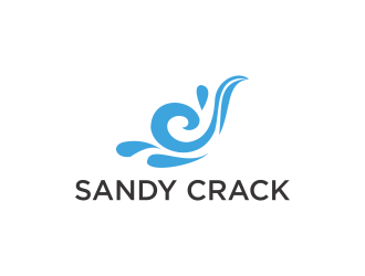 Sandy Crack logo design by RIANW