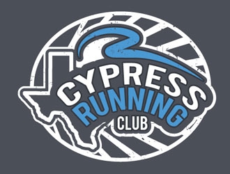 Cypress Running Club logo design by shere