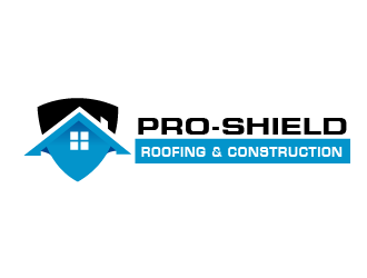 Pro-Shield Roofing & Construction logo design by THOR_