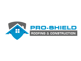 Pro-Shield Roofing & Construction logo design by THOR_
