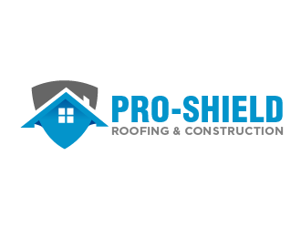 Pro-Shield Roofing & Construction logo design by THOR_