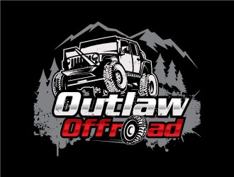 Outlaw Offroad logo design by invento