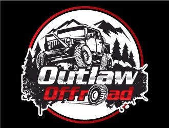 Outlaw Offroad logo design by invento