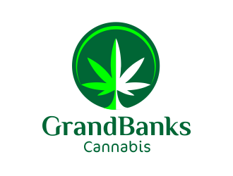 Grand Banks Cannabis logo design by AisRafa