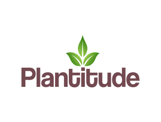 Plantitude logo design by AisRafa