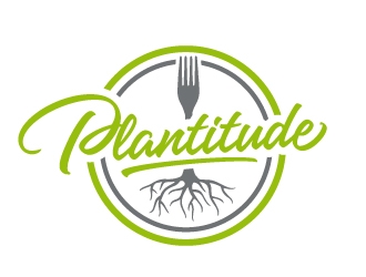 Plantitude logo design by ORPiXELSTUDIOS