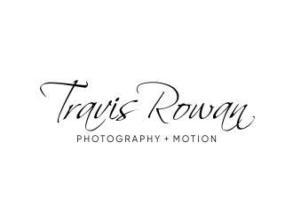 Travis Rowan Photography   Motion logo design by excelentlogo
