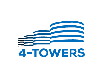 4-Towers logo design by uyoxsoul
