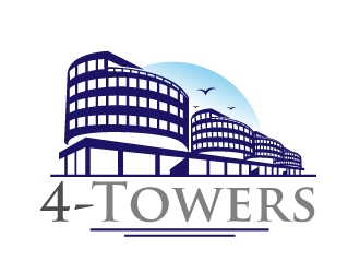 4-Towers logo design by fantastic4