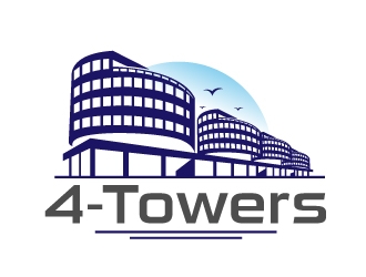 4-Towers logo design by fantastic4