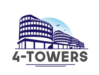 4-Towers logo design by fantastic4