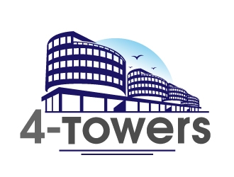 4-Towers logo design by fantastic4