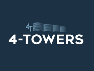 4-Towers logo design by megalogos