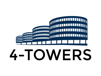 4-Towers logo design by aldesign
