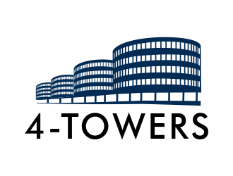4-Towers logo design by aldesign