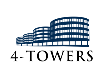 4-Towers logo design by aldesign