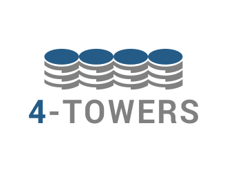 4-Towers logo design by mikael