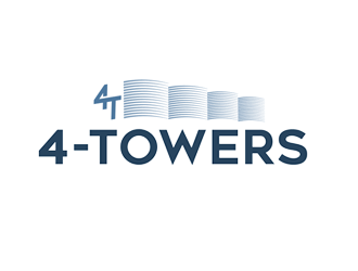 4-Towers logo design by megalogos