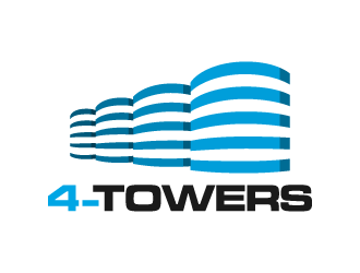 4-Towers logo design by uyoxsoul