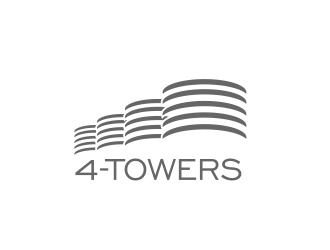 4-Towers logo design by serprimero