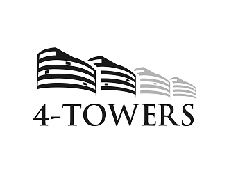 4-Towers logo design by Gopil