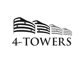 4-Towers logo design by Gopil
