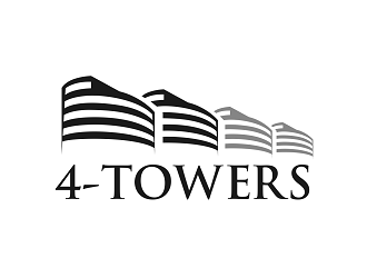 4-Towers logo design by Gopil