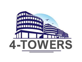 4-Towers logo design by fantastic4