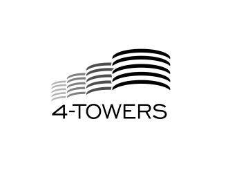4-Towers logo design by serprimero