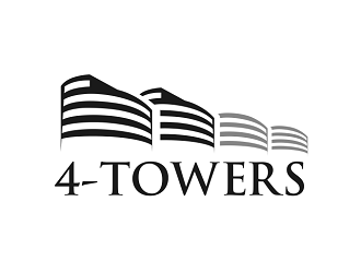 4-Towers logo design by Gopil