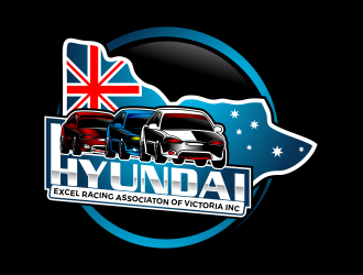 Hyundai Excel Racing Associaton of Victoria Inc logo design by kopipanas
