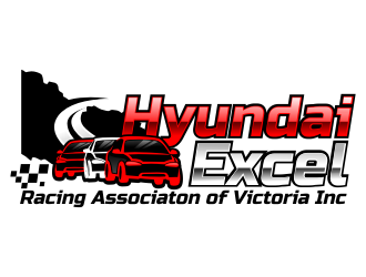 Hyundai Excel Racing Associaton of Victoria Inc logo design by rgb1